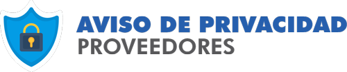 Aviso de Privacidad Proveedores